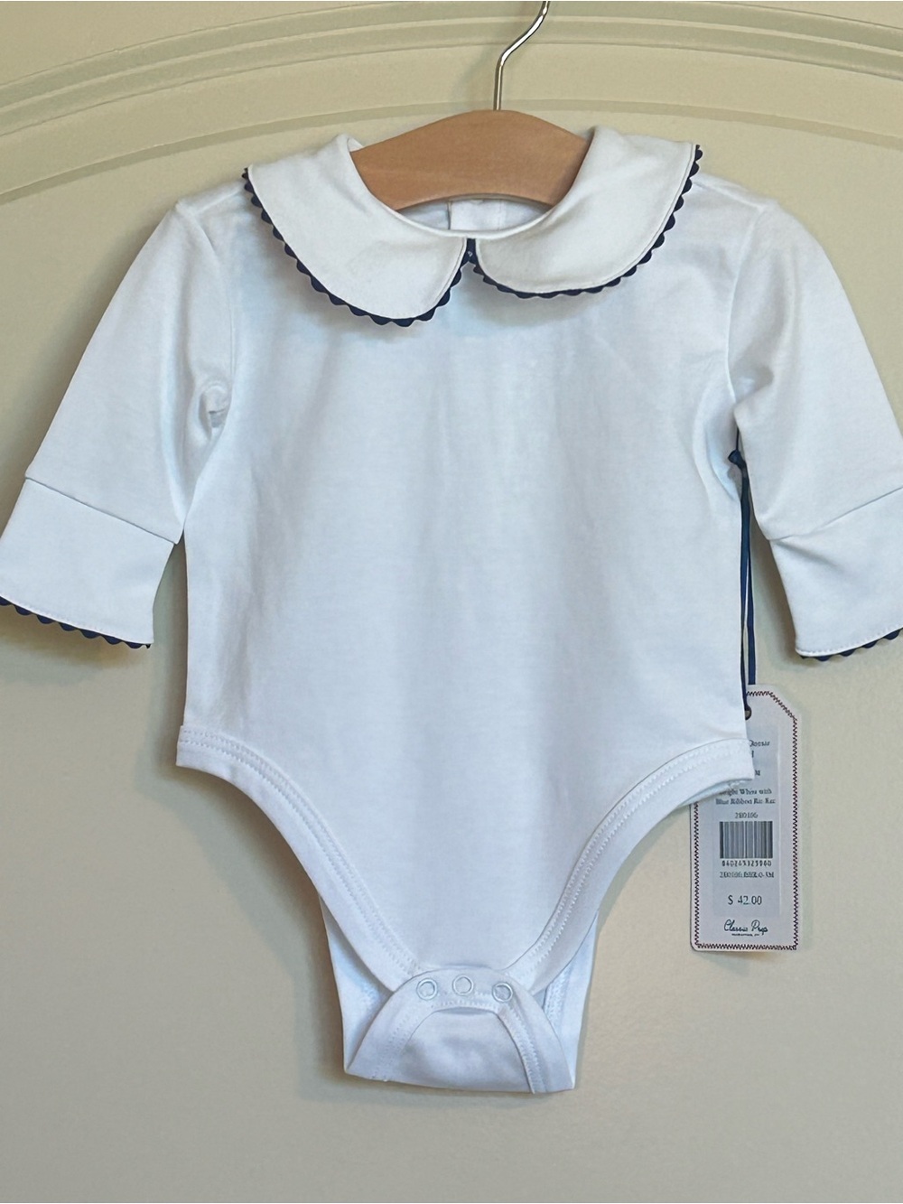 NWT 0-3M Classic Prep Onesie